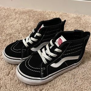 High top zip up vans
